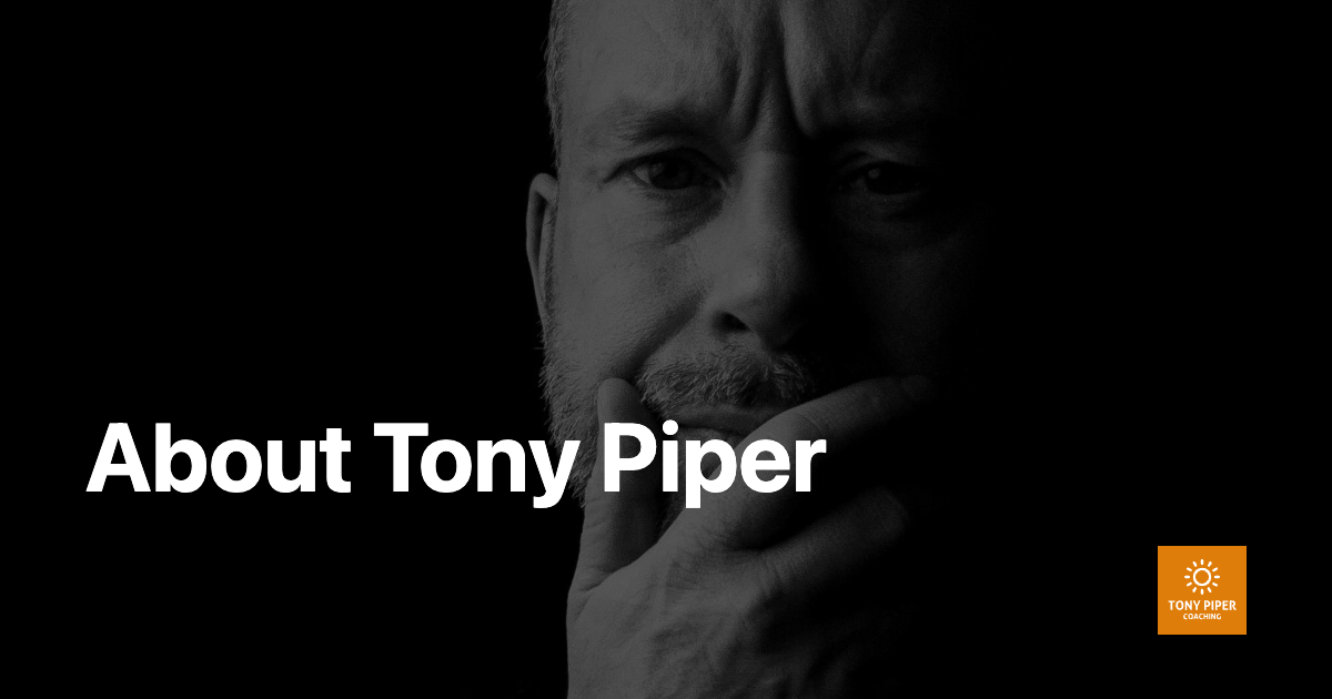 About Tony Piper · Tony Piper